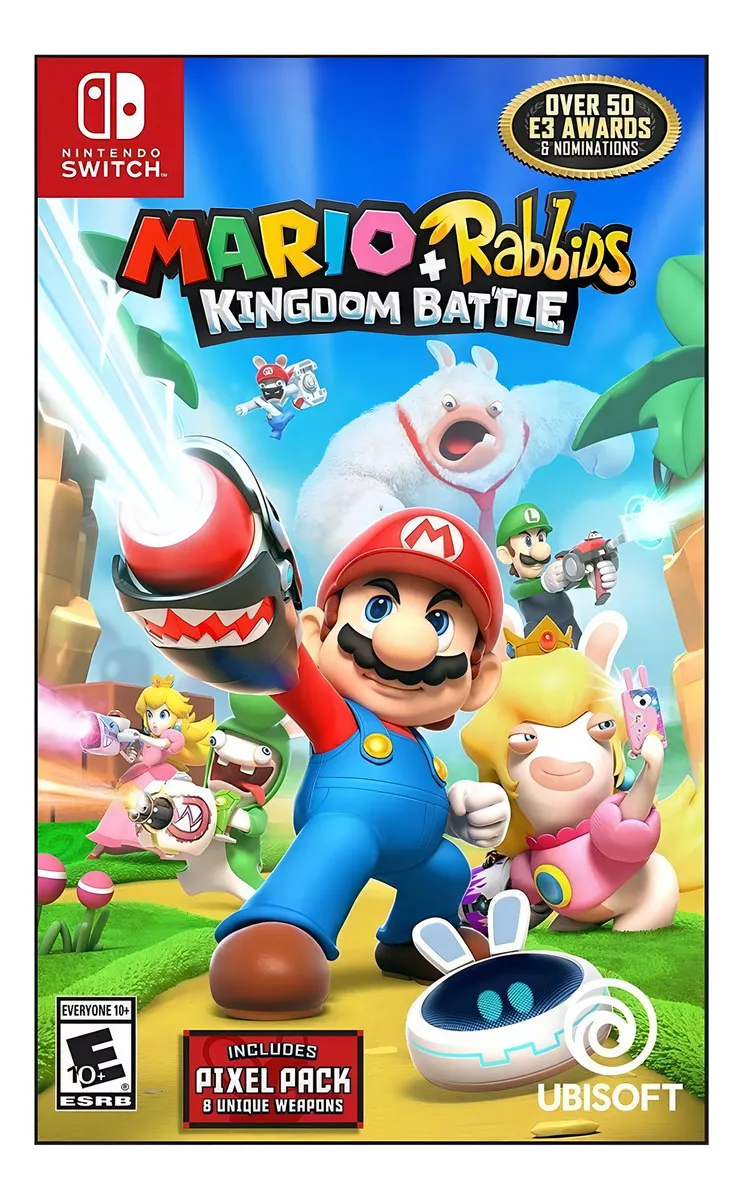 Mario Rabbids Kingdom Battle Nintendo Switch F&iacute;sico Standard Edition