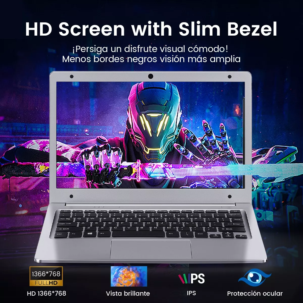 Laptop 8gb Ram+256gb Ssd Intel Celeron N4020 Windows 11 Pro