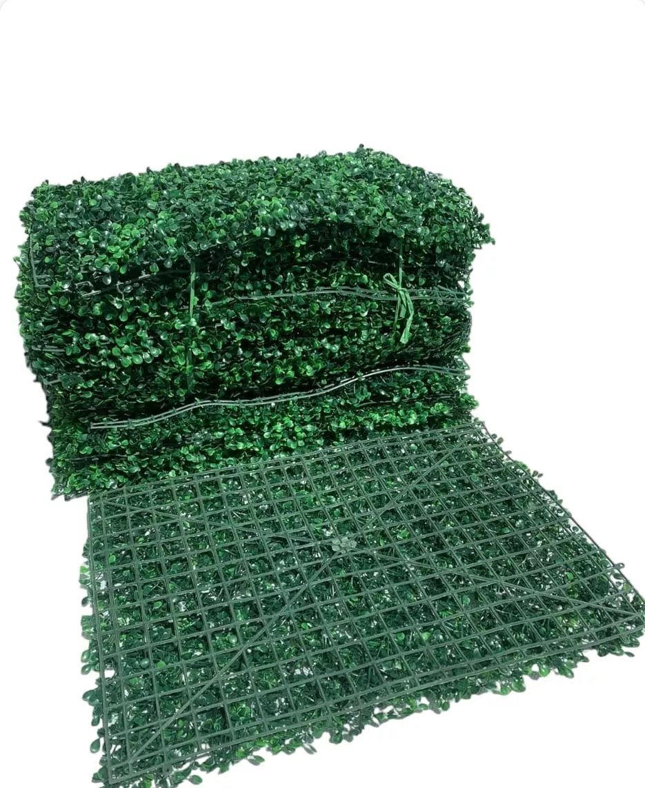 Follaje Verde Artificial Sinténtico 20 Pz 60x40 Cm Para Muro