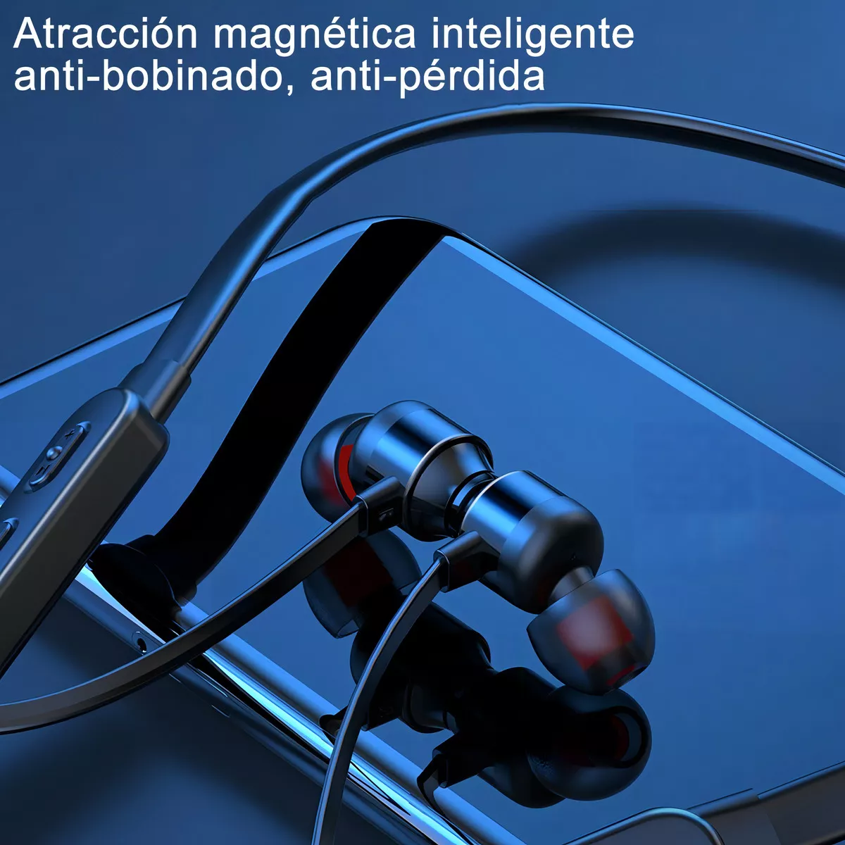 Auriculares in-ear gamer inalámbricos ADC.mx ZY01 negro