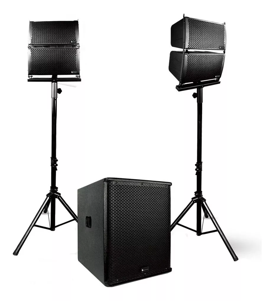 Sistema Lineal Alienpro X-array 18 Subwoofer 2 Sat&eacute;lites