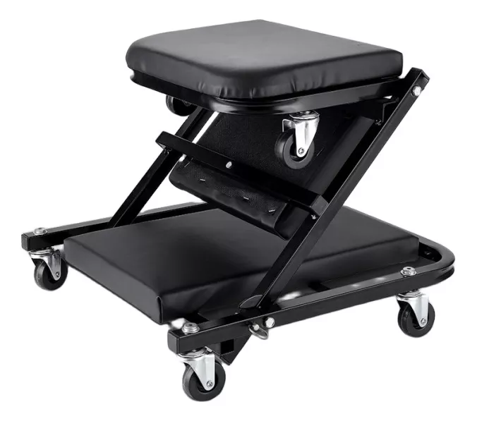 Cama Deslizante Mecanico De 36 Pulgadas 150kg 6 Ruedas Negro