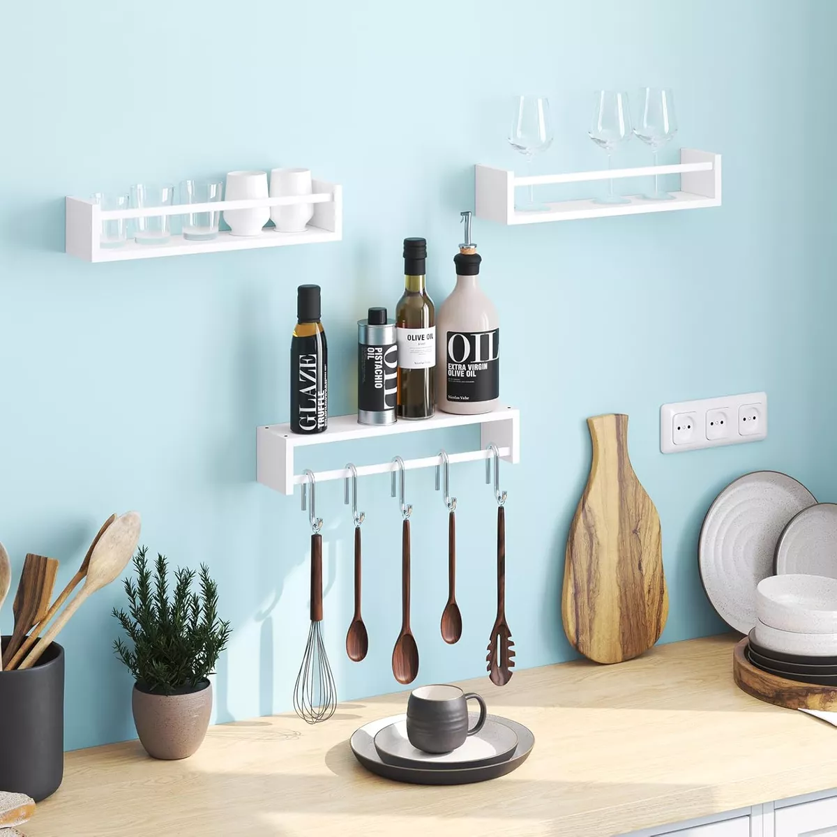 Estantes Para Guardería Estantes Flotantes Para Pared 3pcs