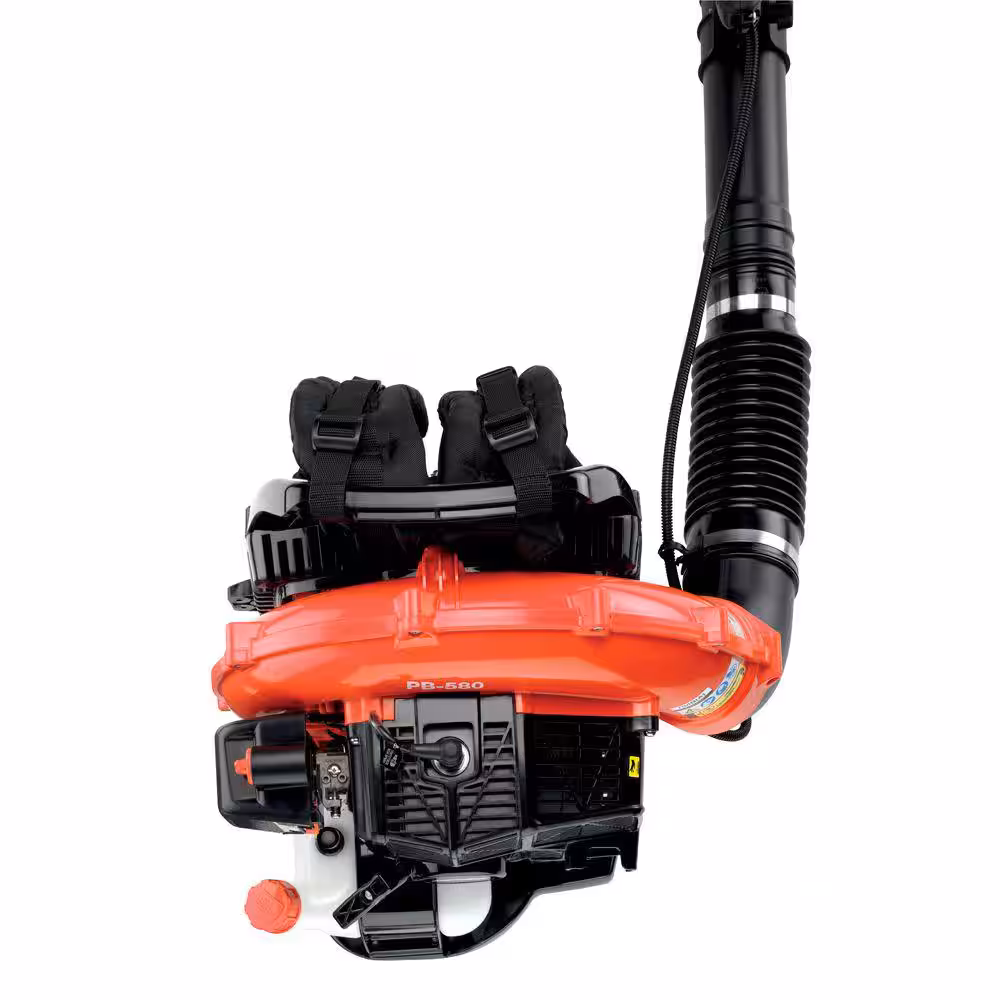 ECHO 216 MPH 517 CFM 58.2cc Gas Mochila de 2 tiempos Soplador de hojas con acelerador de tubo PB-580T