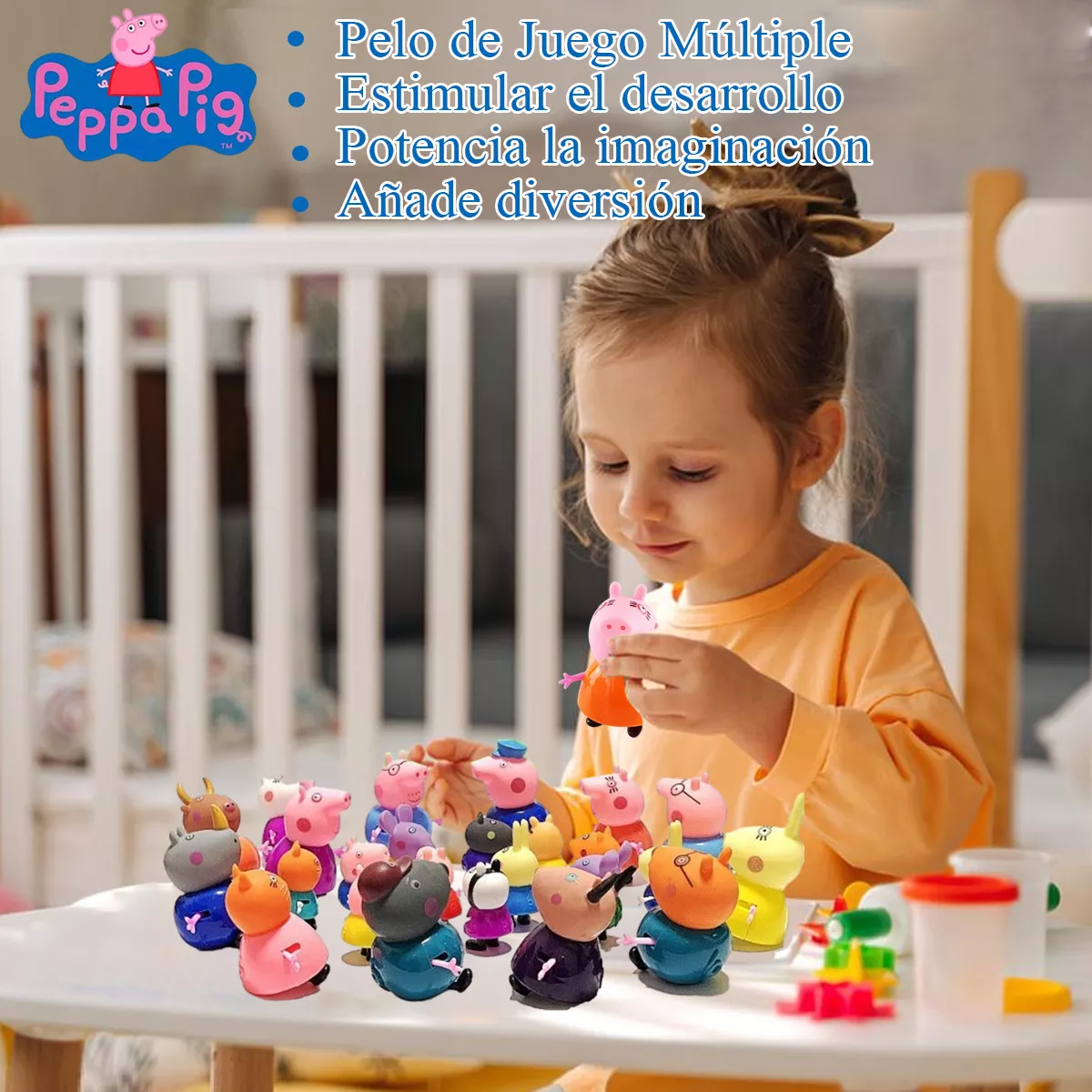 Cerdita Pepa Familia Y Amigos 25 Pcs/set Colección Pepa