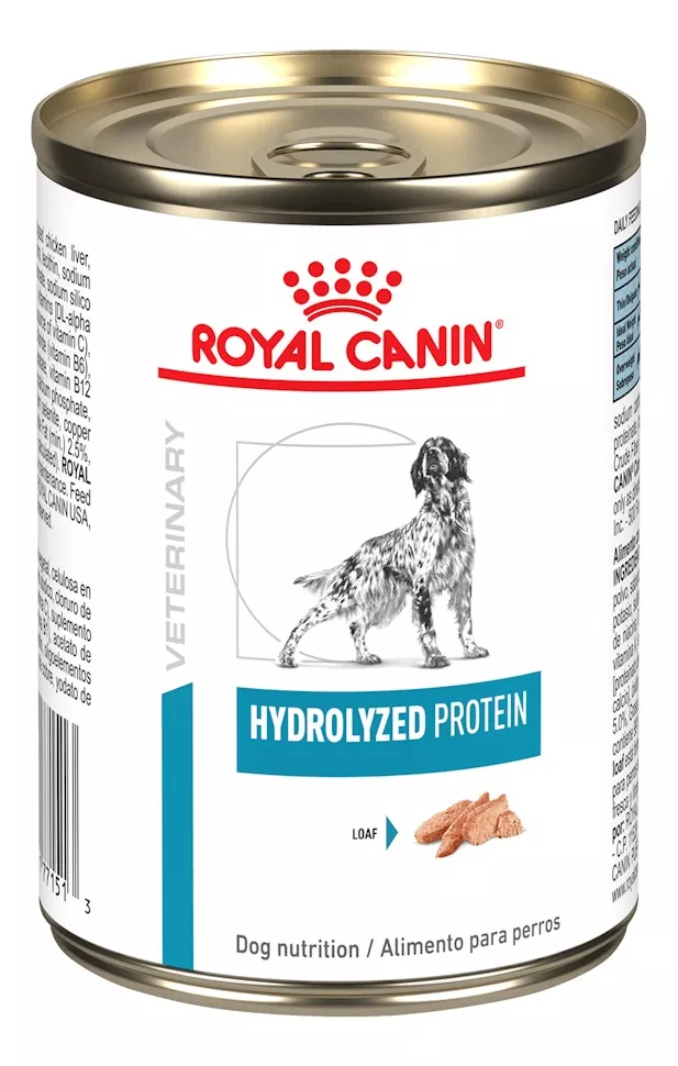 paquete 24 Latas Royal Canin Hydrolyzed Protein Perro 390 Grs