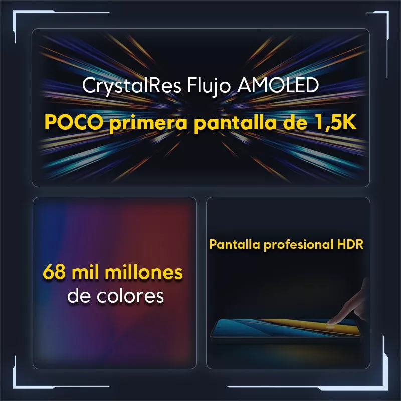 Celular Xiaomi Poco X6 5g Dual Sim 256gb Global 8gb Ram Snapdragone 7s Gen2 Nfc 6.67'' 120hz 5100mah 64mp Ois