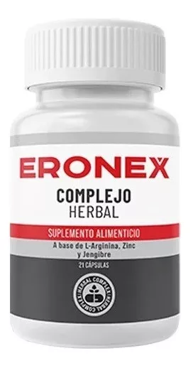3 paquete Eronex Complejo Herbal Salud 20caps Sfn 3 paquete Sabor Sin sabor