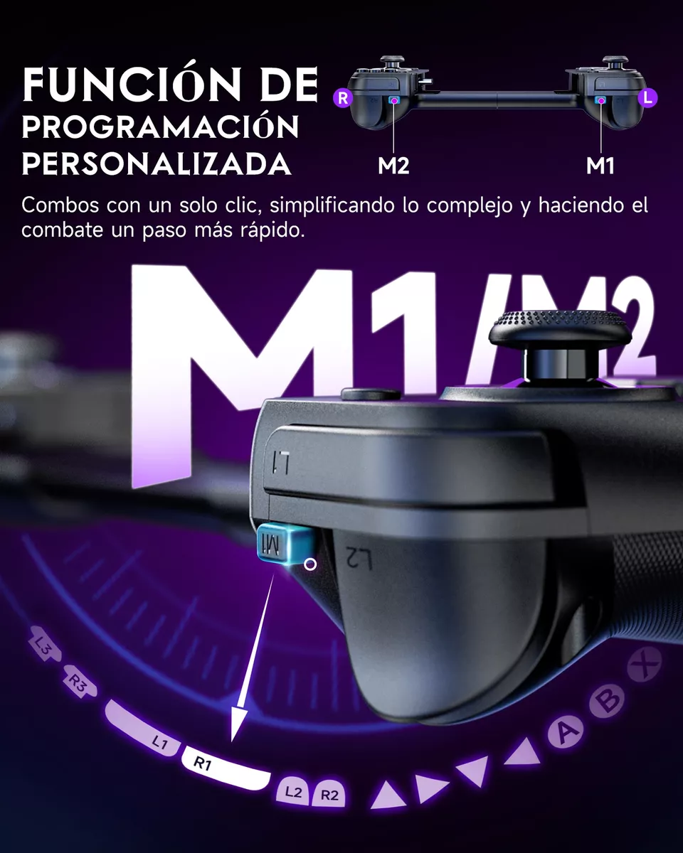 Easysmx M10 Control Para Celular Gamer Usb-c Juego Joystick
