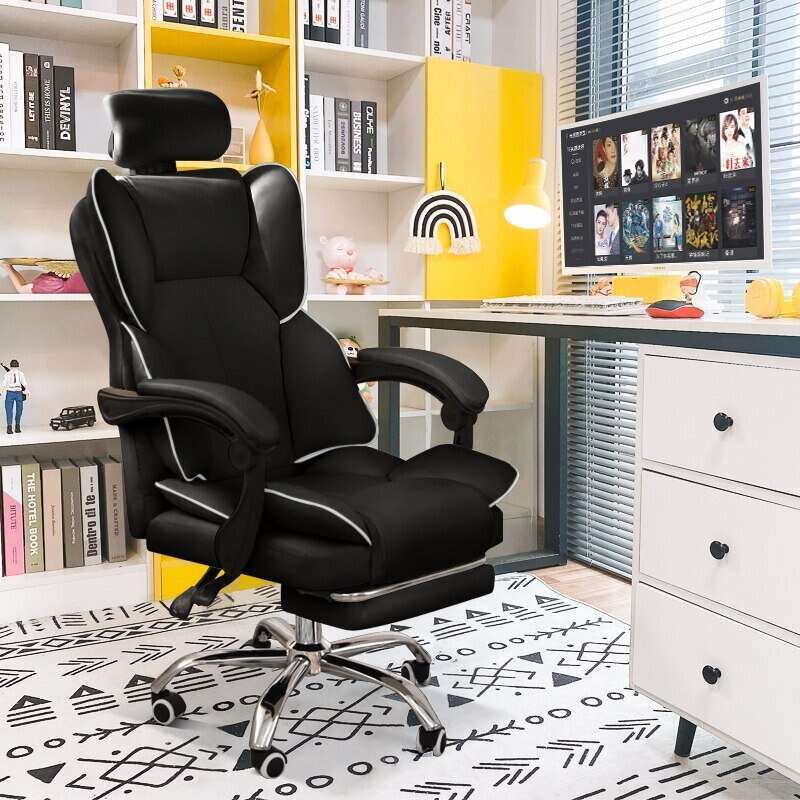 🔥Compra una y llévate otra gratis 🌟Silla de oficina ergonómica con reposacabezas y reposapiés