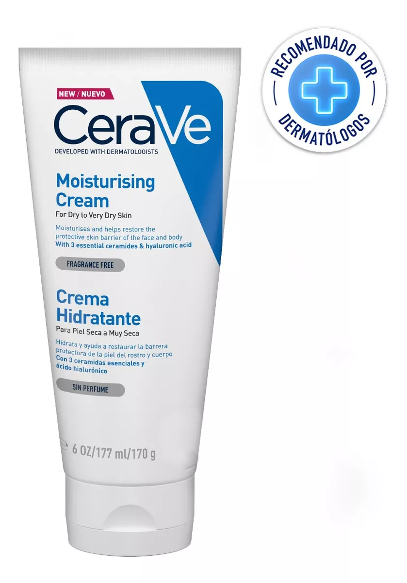 Crema Hidratante Cerave Para Piel Seca A Muy Seca