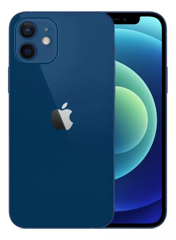 Apple iPhone 12 (128 Gb)-Azul Liberado Grado A (Reacondicionado)