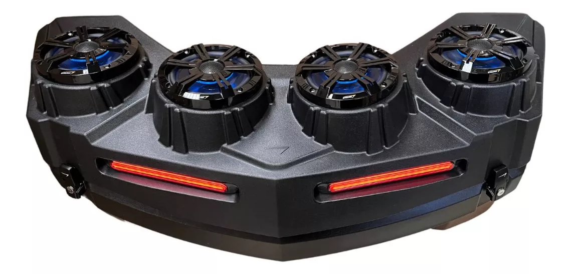 Caja Atv Sonido Marino Audio Mark Beats 4 Para Cuatrimoto