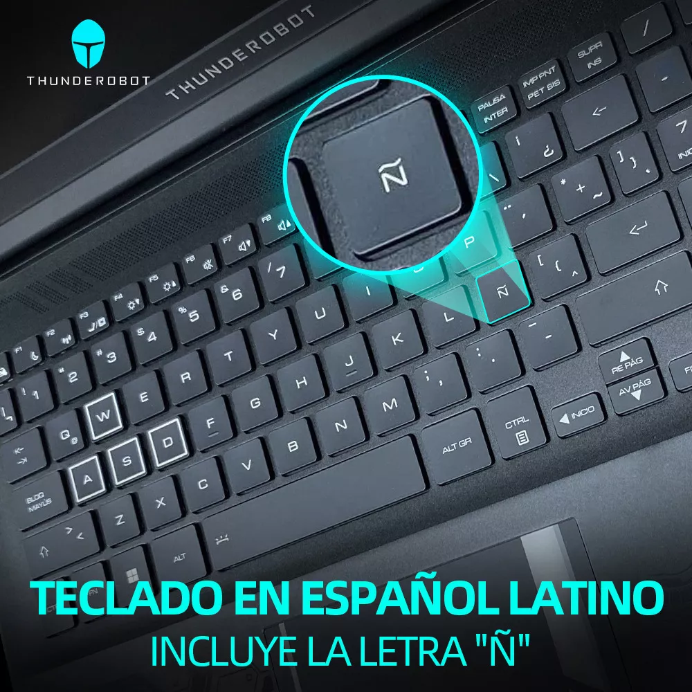 Teclado Español I9-14900hx Laptop Gamer Zero Rtx4060 32g 1t