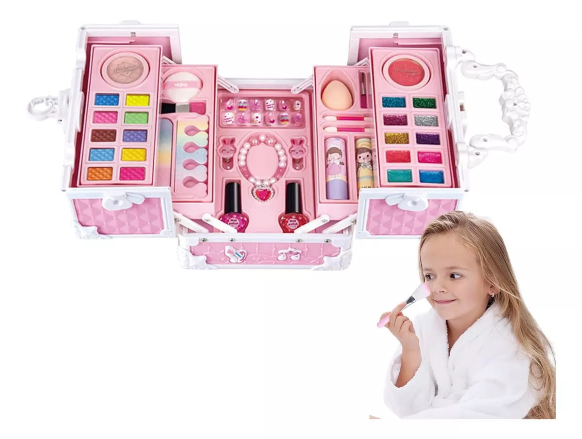 Juguete Maquillaje Belleza Cosmético De Niñas