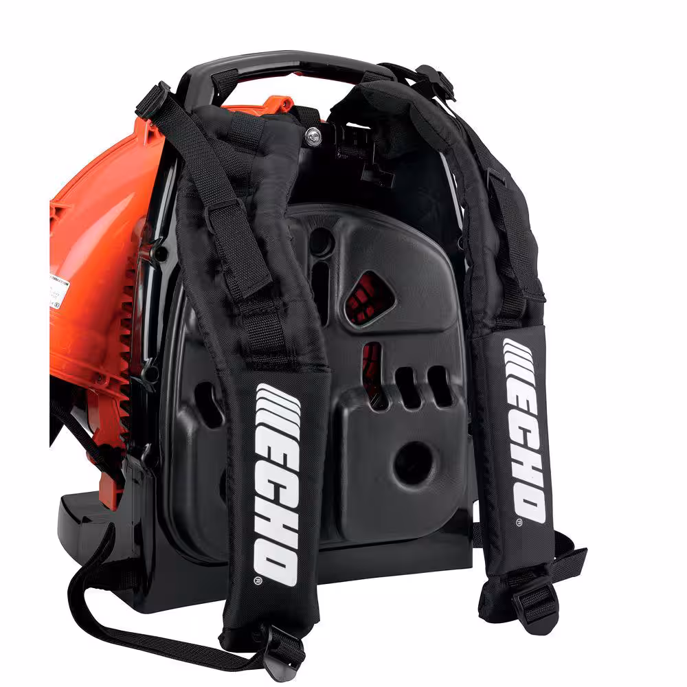 ECHO 216 MPH 517 CFM 58.2cc Gas Mochila de 2 tiempos Soplador de hojas con acelerador de tubo PB-580T