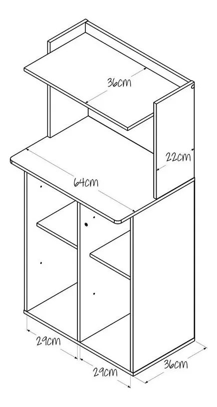 Mueble Para Microondas