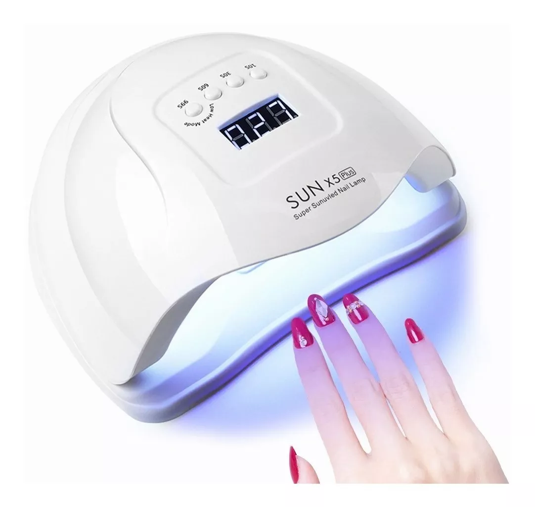 Lampara De U&ntilde;as Uv Profesional Secador U&ntilde;as Led Con Pantalla