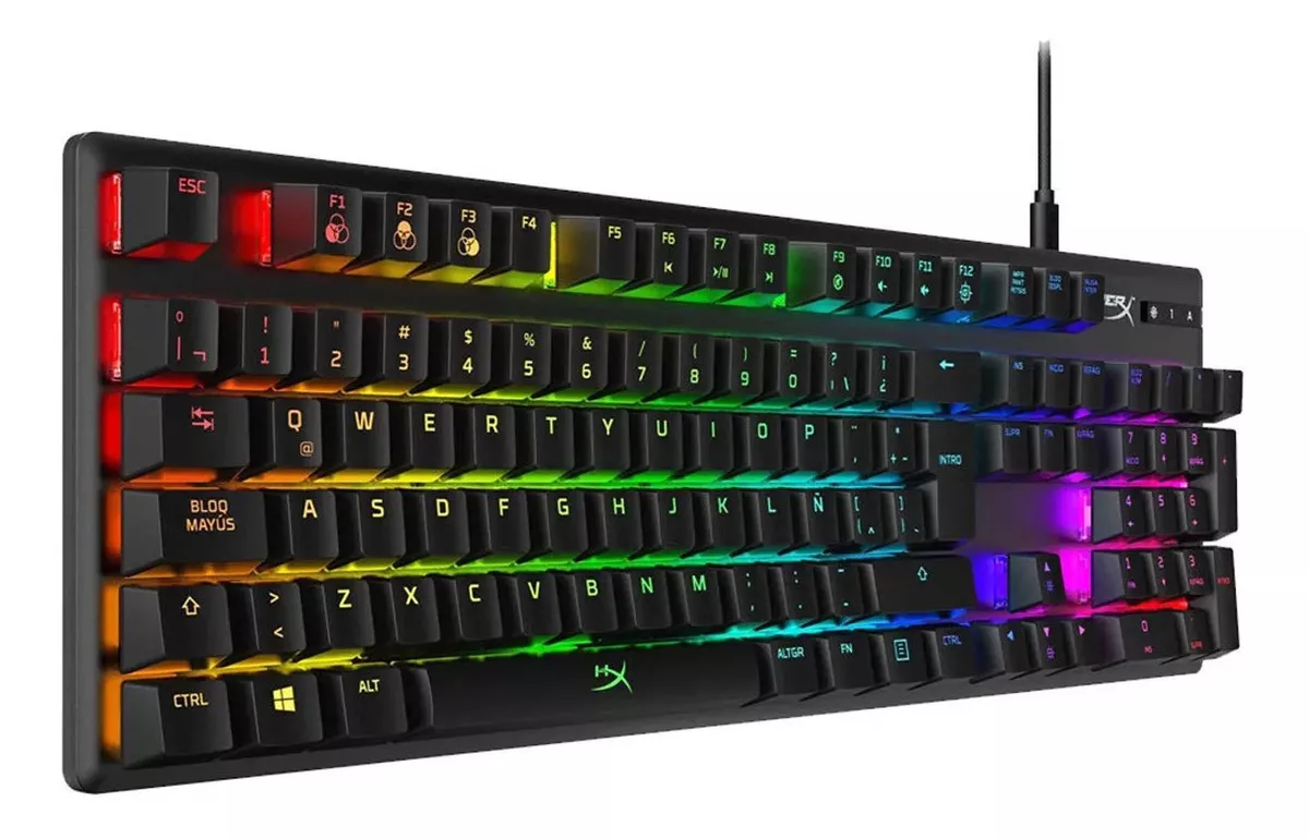 Teclado Mec&aacute;nico Hyper X Alloy Origins Rgb Ngenuity Gaming