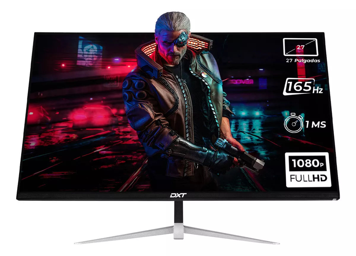 Monitor Gamer 27 DXT GAMING DXTFL27F SIGHT 1Ms 165Hz Full HD VA LED RGB HMDI FreeSync G-Sync Negro