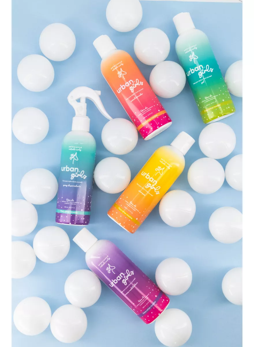 Crema Para Peinar Cabello Rizado De Niña Urban Curls 240 Ml