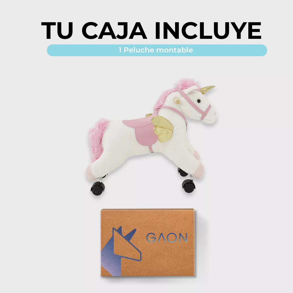 Juguete Montable De Balance Para Niños De Figuras De Animal
