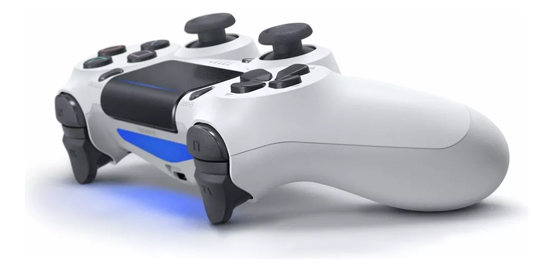 Control joystick inalámbrico Sony PlayStation Dualshock 4 ps4 glacier white