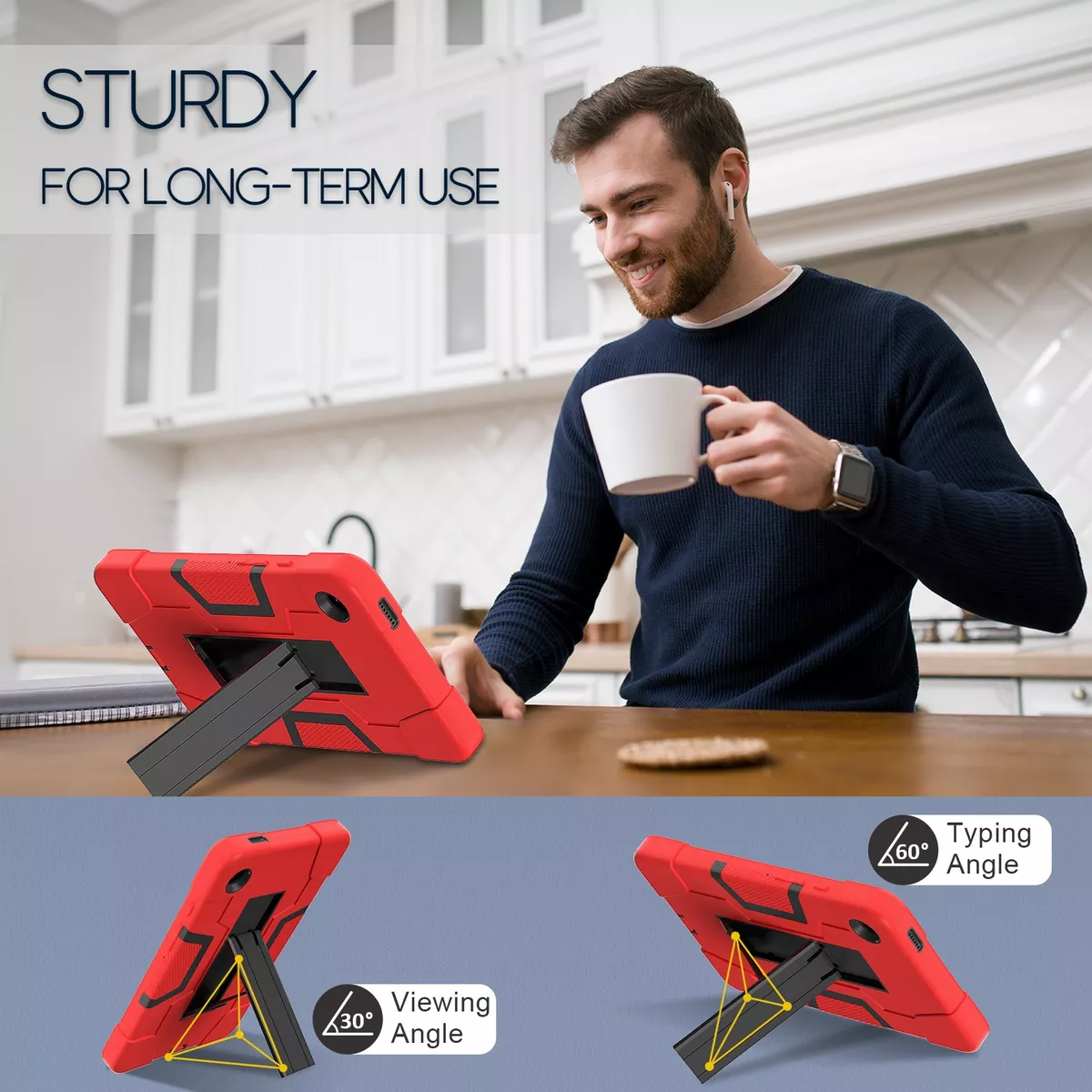 Funda Para Samsung Galaxy Tab A9 8.7 Uso Rudo Sm-x110/x115