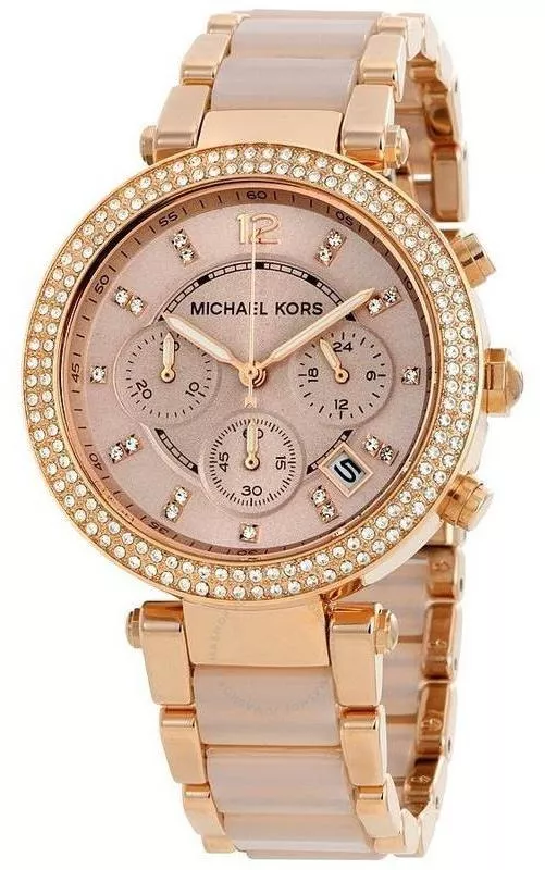 Reloj Michael Kors Coleccion Parker Modelo Mk5896 Para Mujer