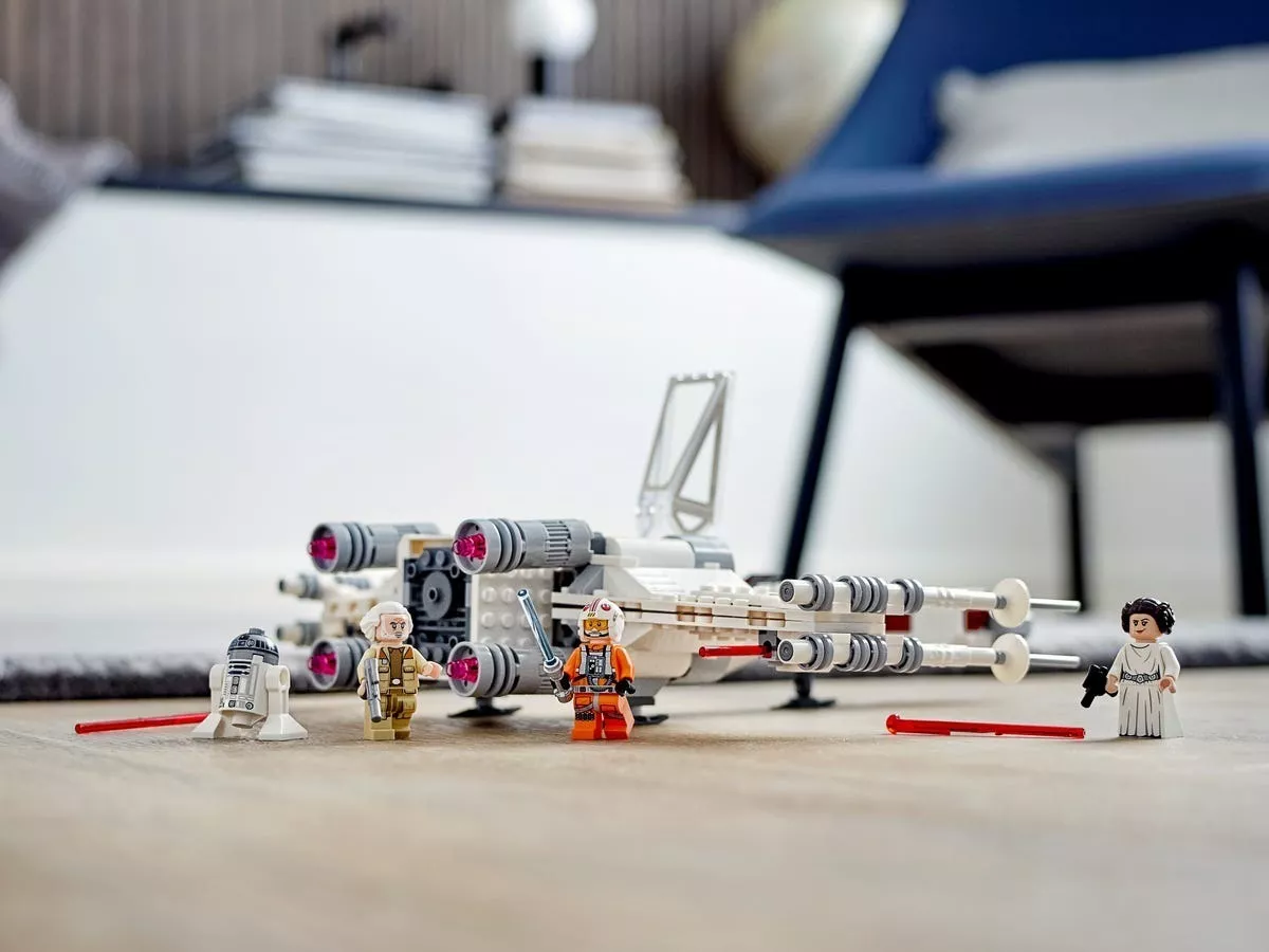 kit Lego Star Wars Caza Ala X De Luke Skywalker 75301 3