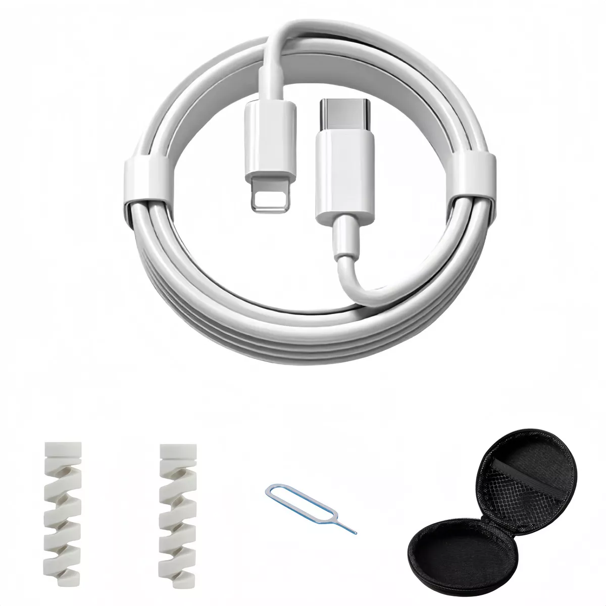 2m Cable Para iPad iPhone 11 12 13 14 De Carga Rápida Conjunto