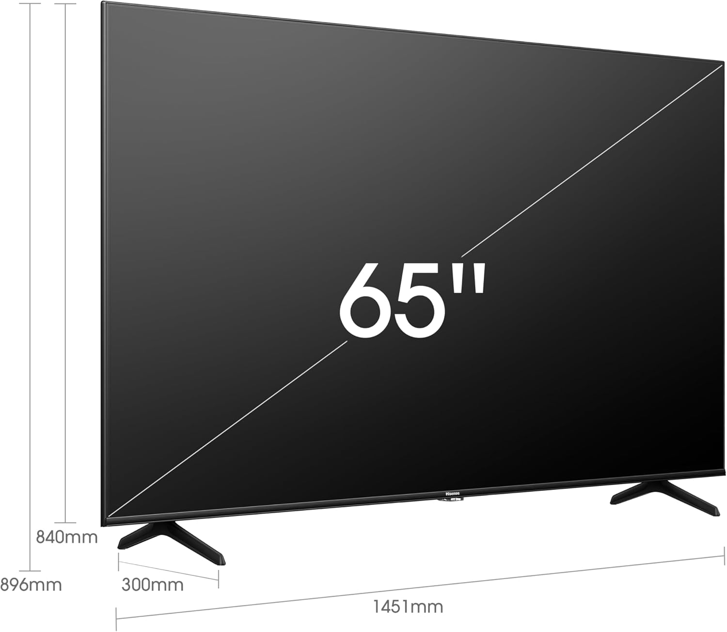 Hisense Serie U6HF de 75 pulgadas ULED 4K UHD Smart Fire TV (75U6HF, 2024)-QLED, Dolby Vision de 600 nits, modo de juego Plus VRR, HDR 10+, velocidad de movimiento 240, MEMC, control remoto por voz, compatible con Alexa, negro