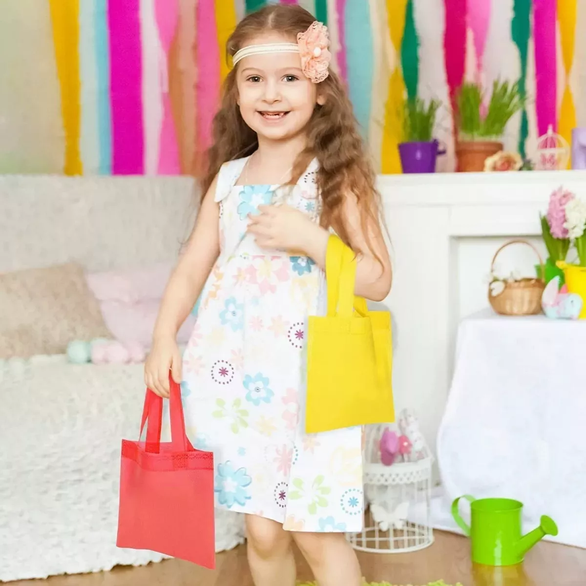 30 Mini Bolsas Ecológicas Para Dulce Bolsas Tejidas 20x20cm