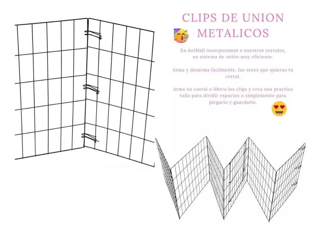 Valla Para Perros Expandible De 75cm De Alto 7.5mt De Largo