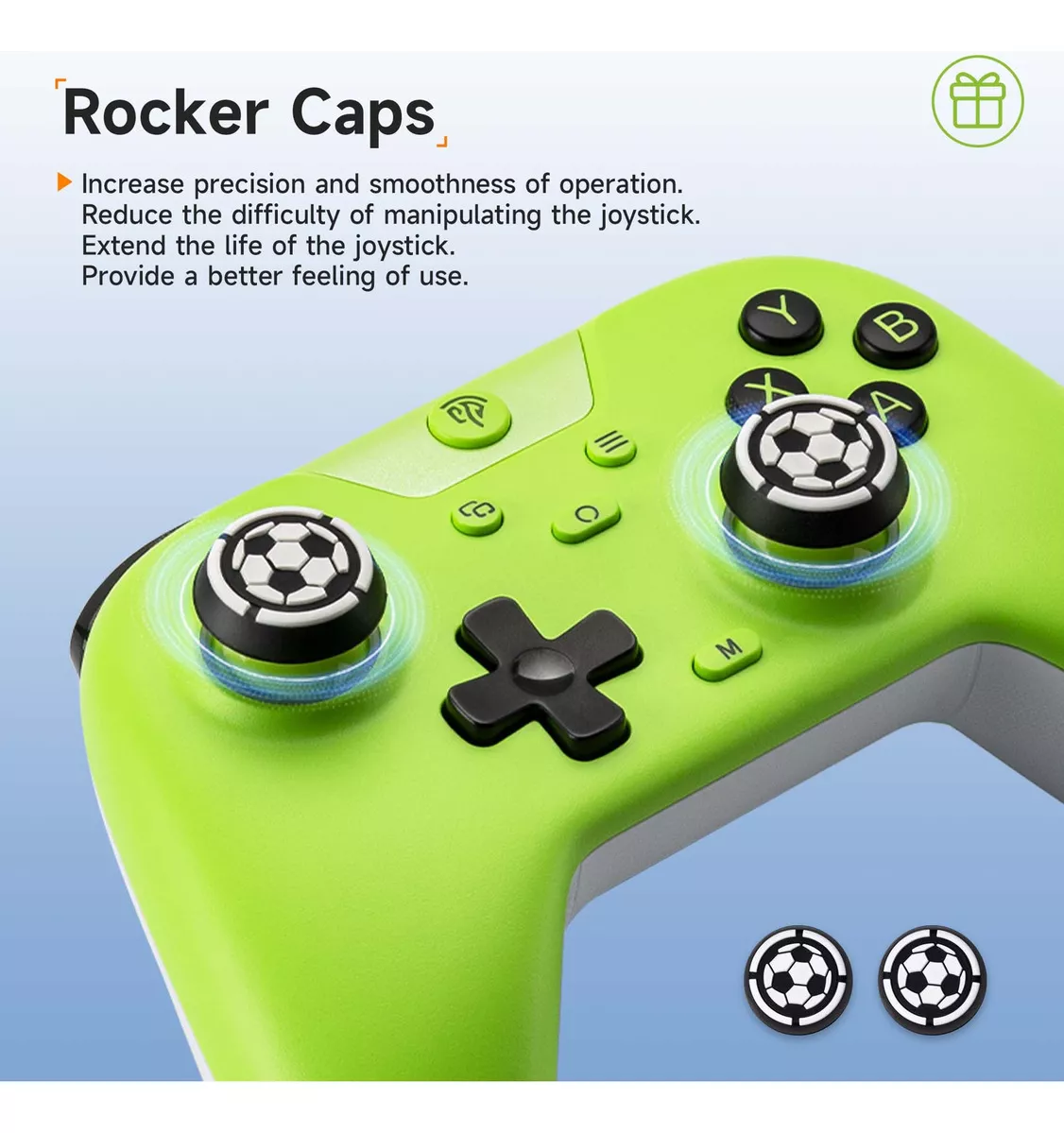 Easysmx X05 verde Control turbo Bluetooth Inalambrico Gamepad Para Nintendo Switch Pc Android iPhone Móvil,hall Joystick Y Hall Trigger,5 Niveles De Vibración Ajustable,Para Black Myth Wukong