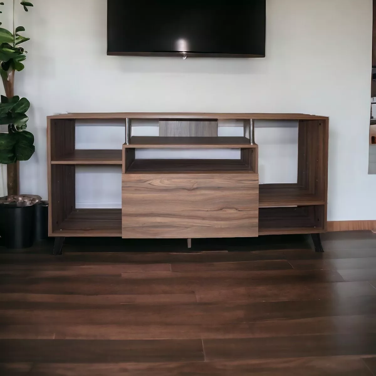 Centro De Entretenimiento Ibiza, Mueble Tv, 80 Alto, Hogare