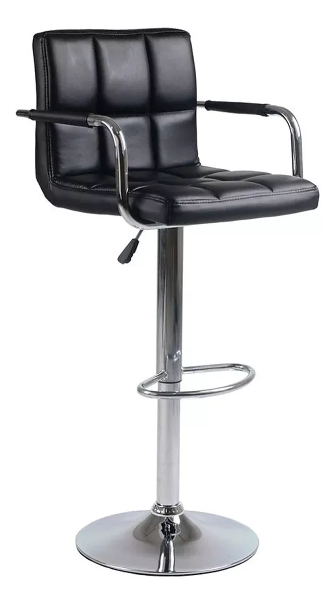 Silla De Barbero Para Peluquer&iacute;as Sill&oacute;n Con Reposa Pies