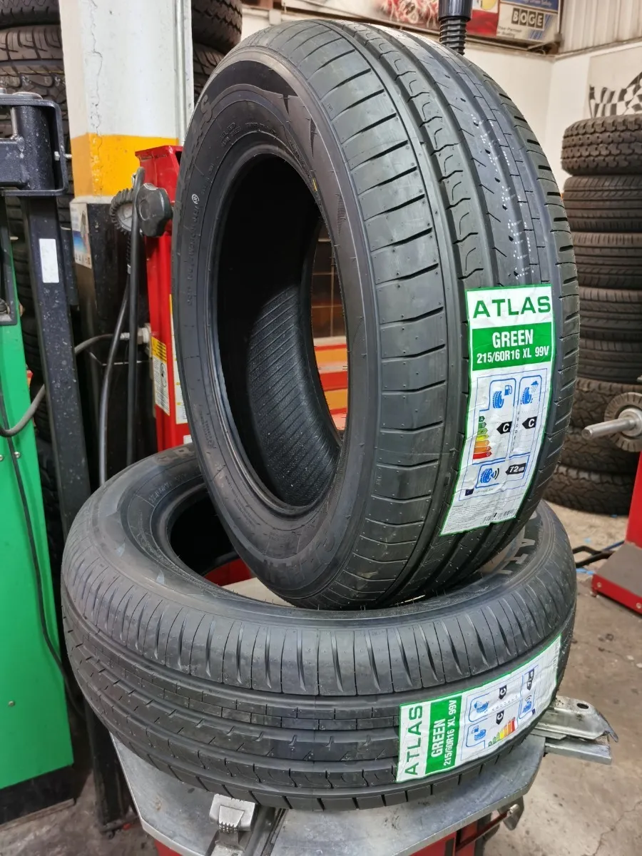 Paquete De 2 Llantas 215/60 R16 Atlas Green 99v