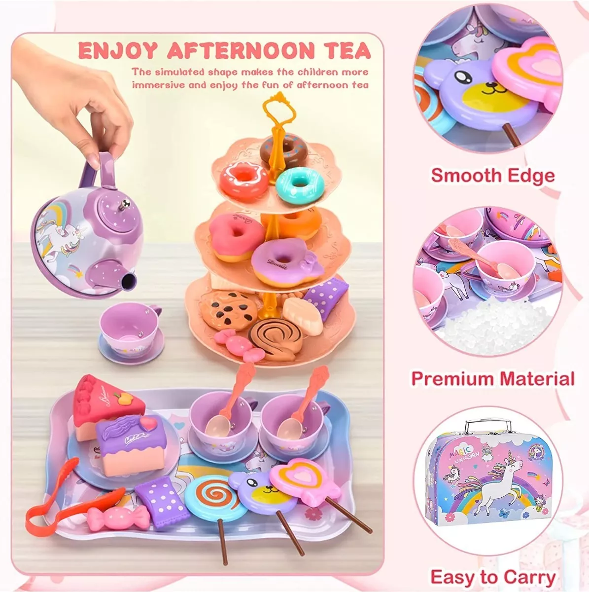Juguete De Cocina Juego De Té Para Niños Fiesta Del Té Niñas