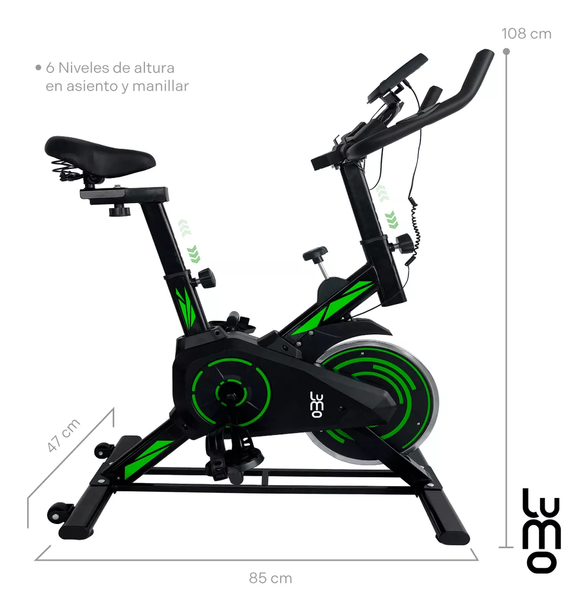Bicicleta Estatica Uso Rudo Uso Rudo Bici Spinning Fija 6kg