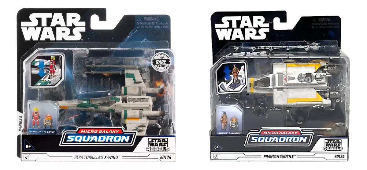 2pack Star Wars Micro Galaxy Squadron Hera Syndullas + Elige