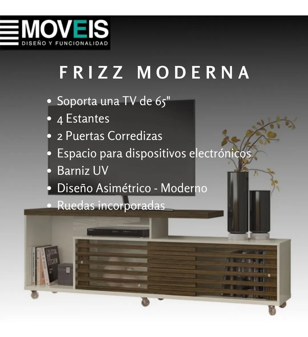 Mesa Rack Tv 32 40 50 60 65 Modular Centro Entretenimiento