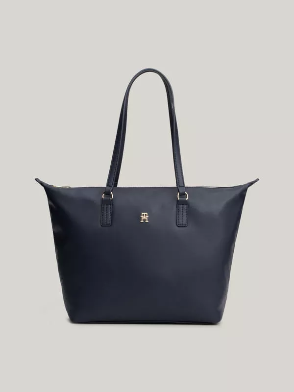 Bolso Tote Insignia Del Monograma De Mujer Tommy Hilfiger