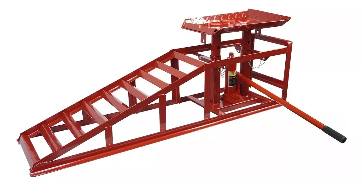 Rampa Hidráulica Para Servicio De Carro 2 Ton