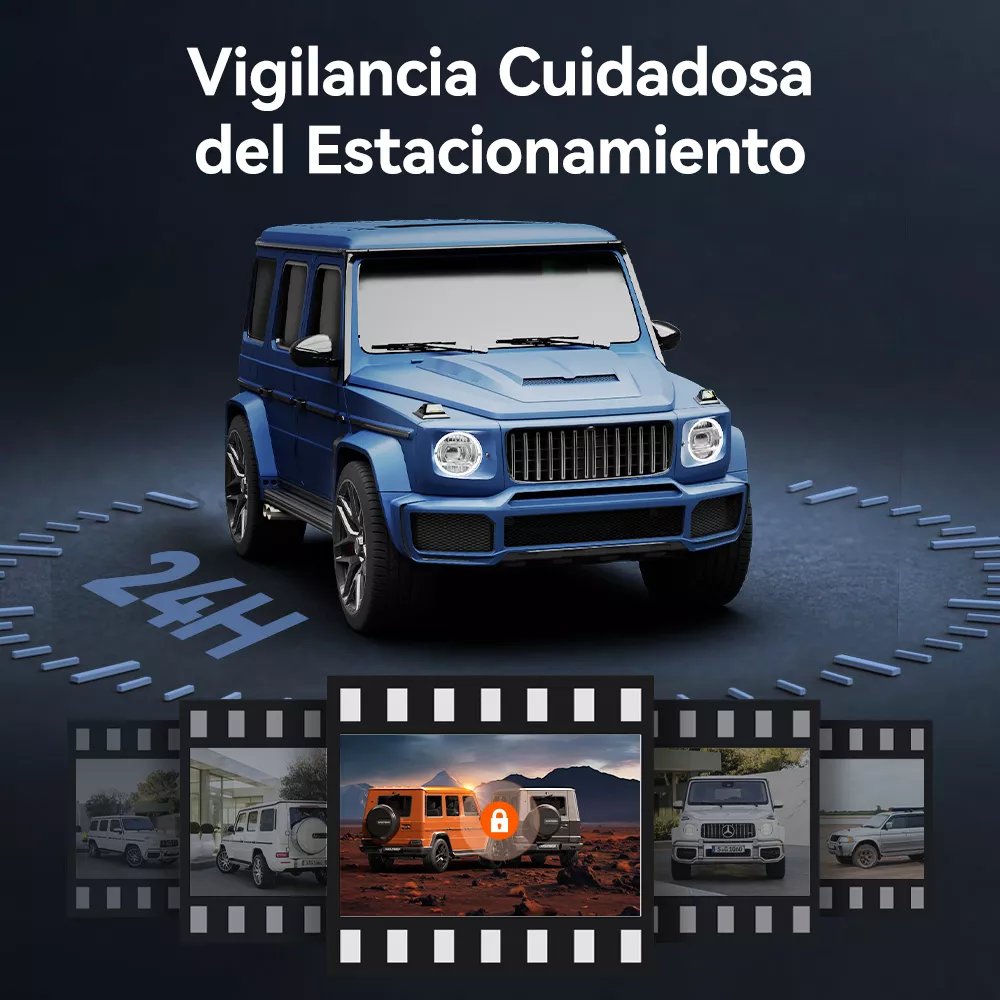 Wolfbox Cámara Para Automóvil G850 4k Hd Dashcam Gps