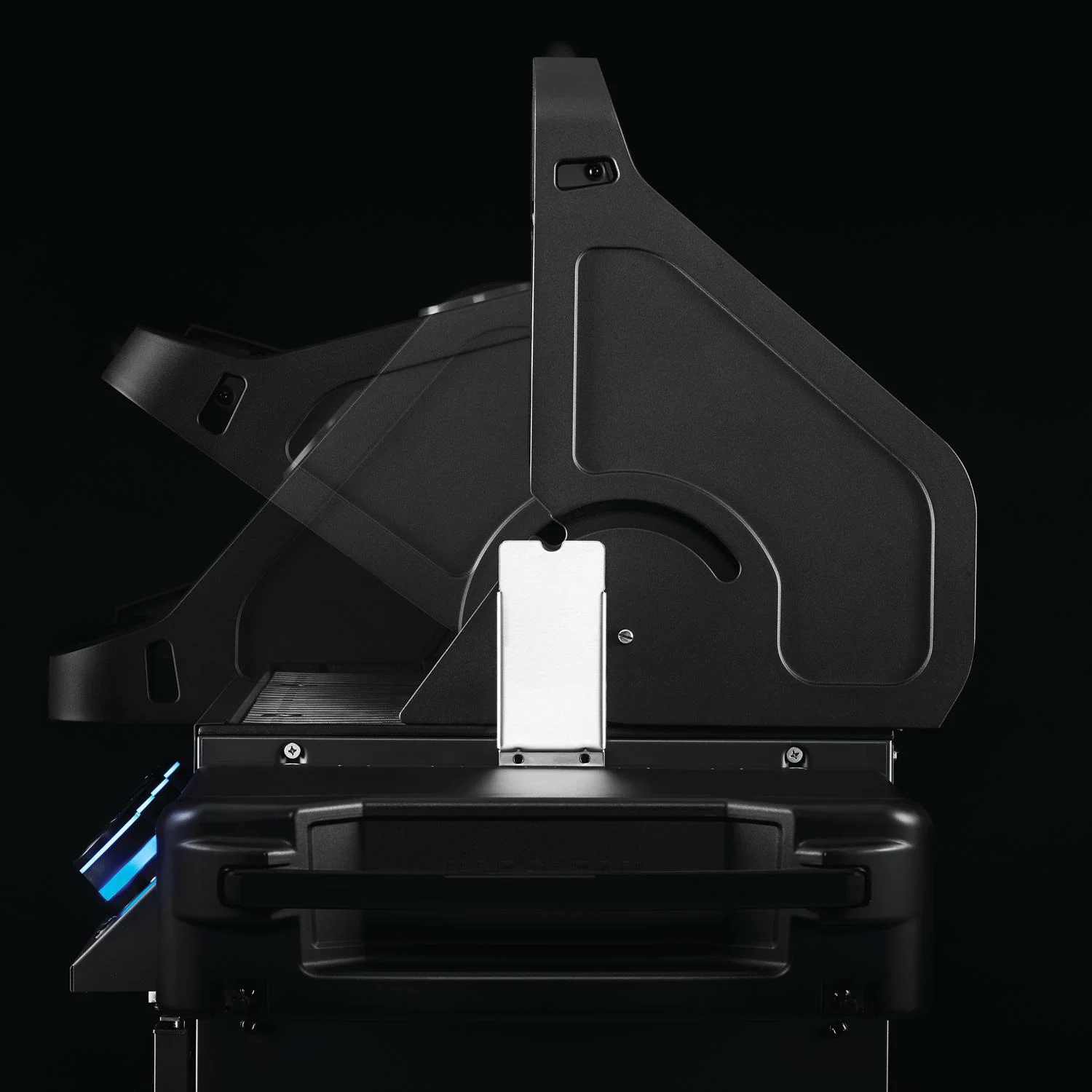 Parrilla de gas propano Napoleon Phantom Prestige 500 con quemador trasero infrarrojo, quemador lateral infrarrojo y kit de asador, negro mate-P500RSIBPMK-3-PHM