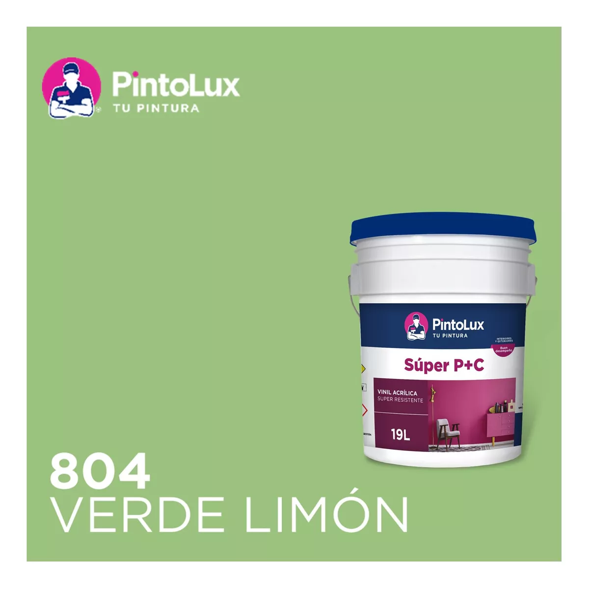 Pintura Pintolux Pc 19l Acrílica
