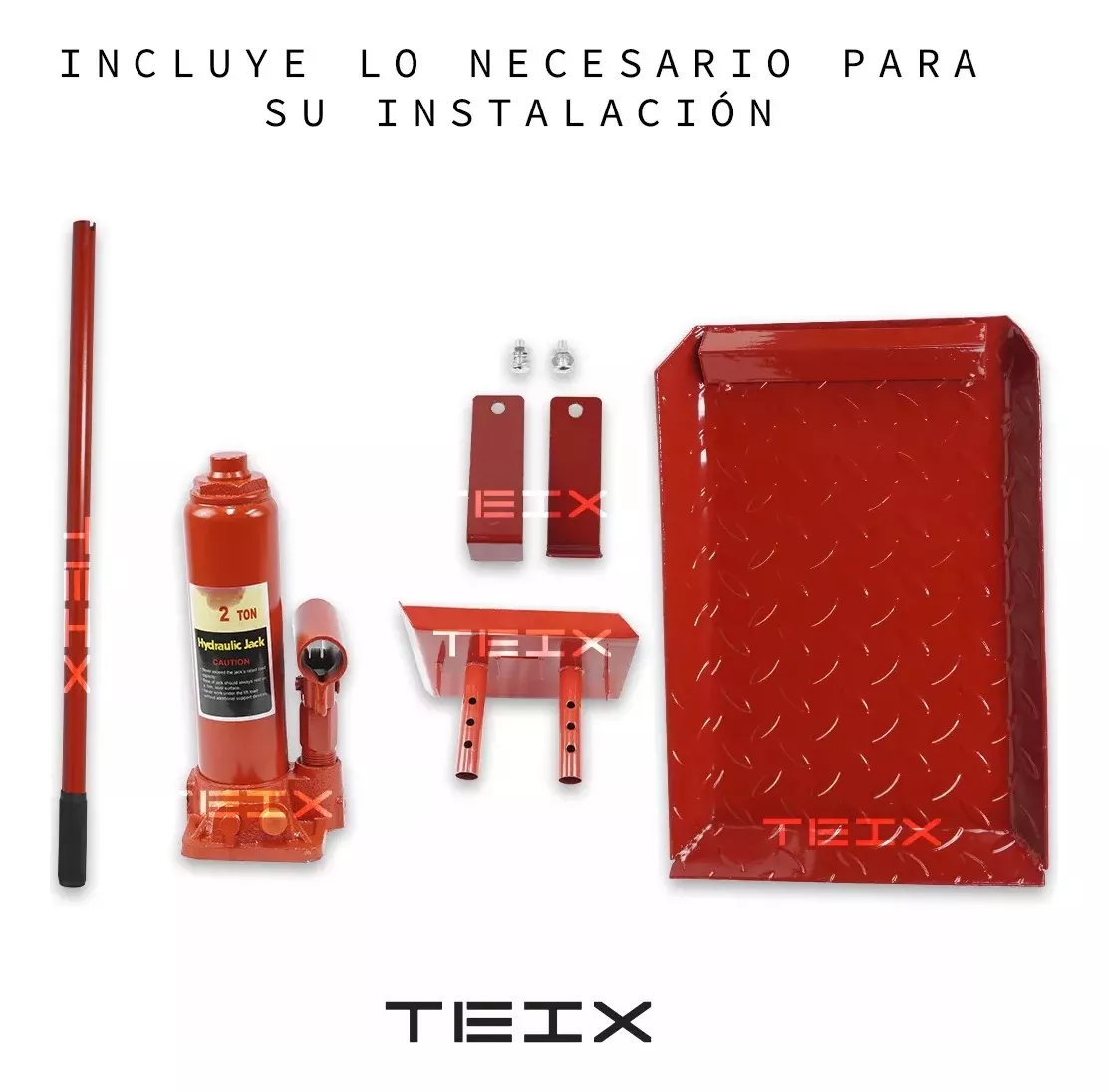 Rampa Hidráulica Para Servicio De Carro 2 Ton