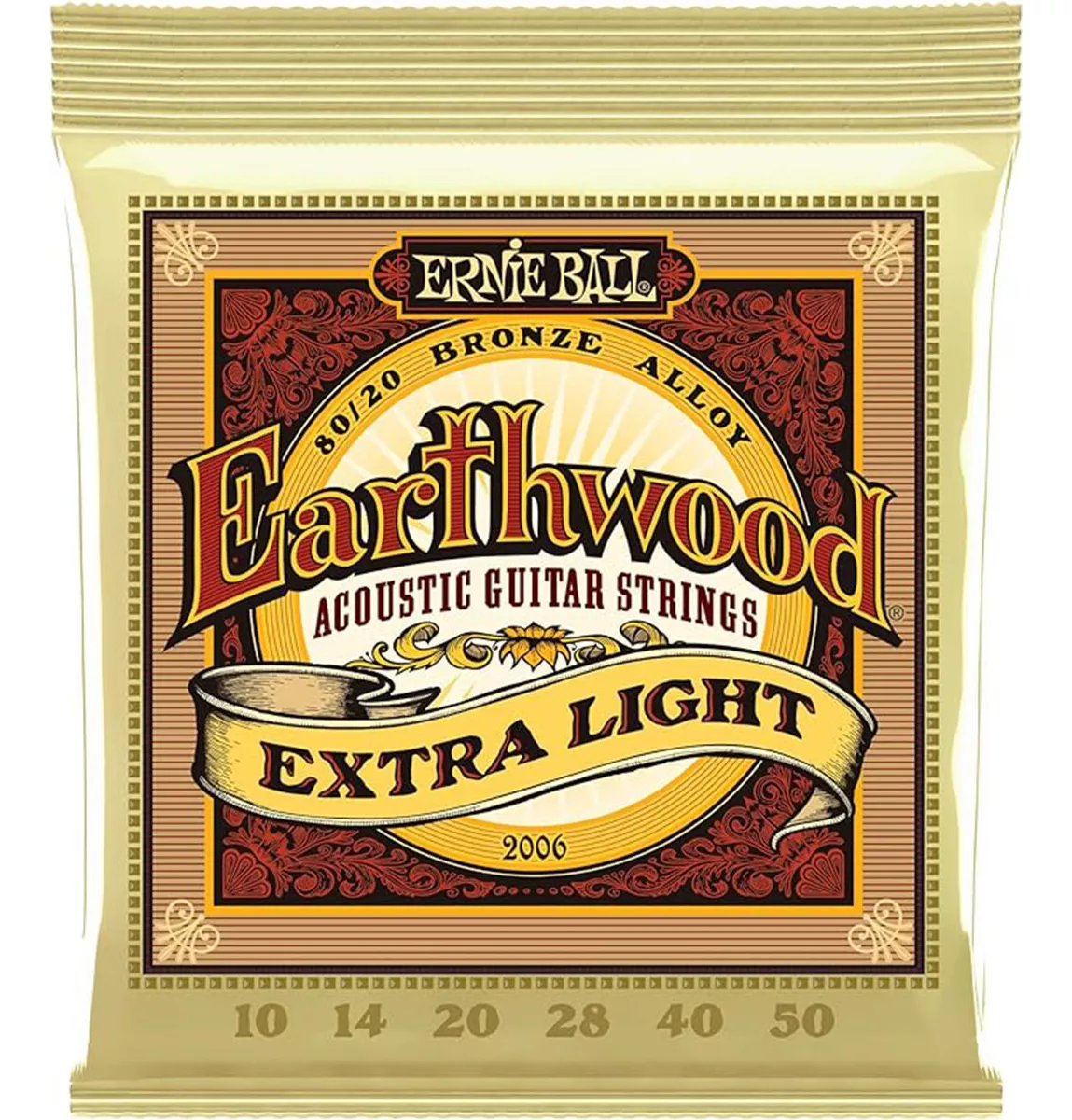 3pzs Cuerdas Guitarra Electroacustica Ernie Ball 2006