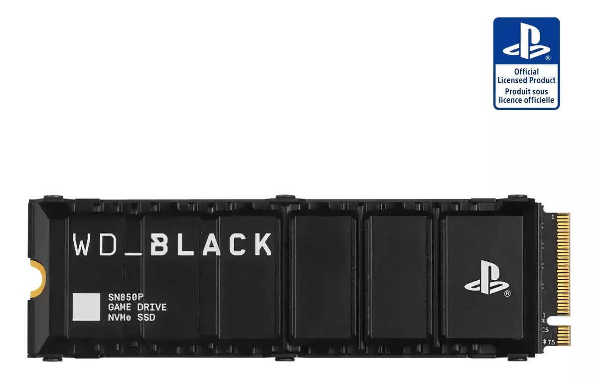 Disco Duro Ssd Interno Sn850p Nvme Western Digital 1tb Ps5
